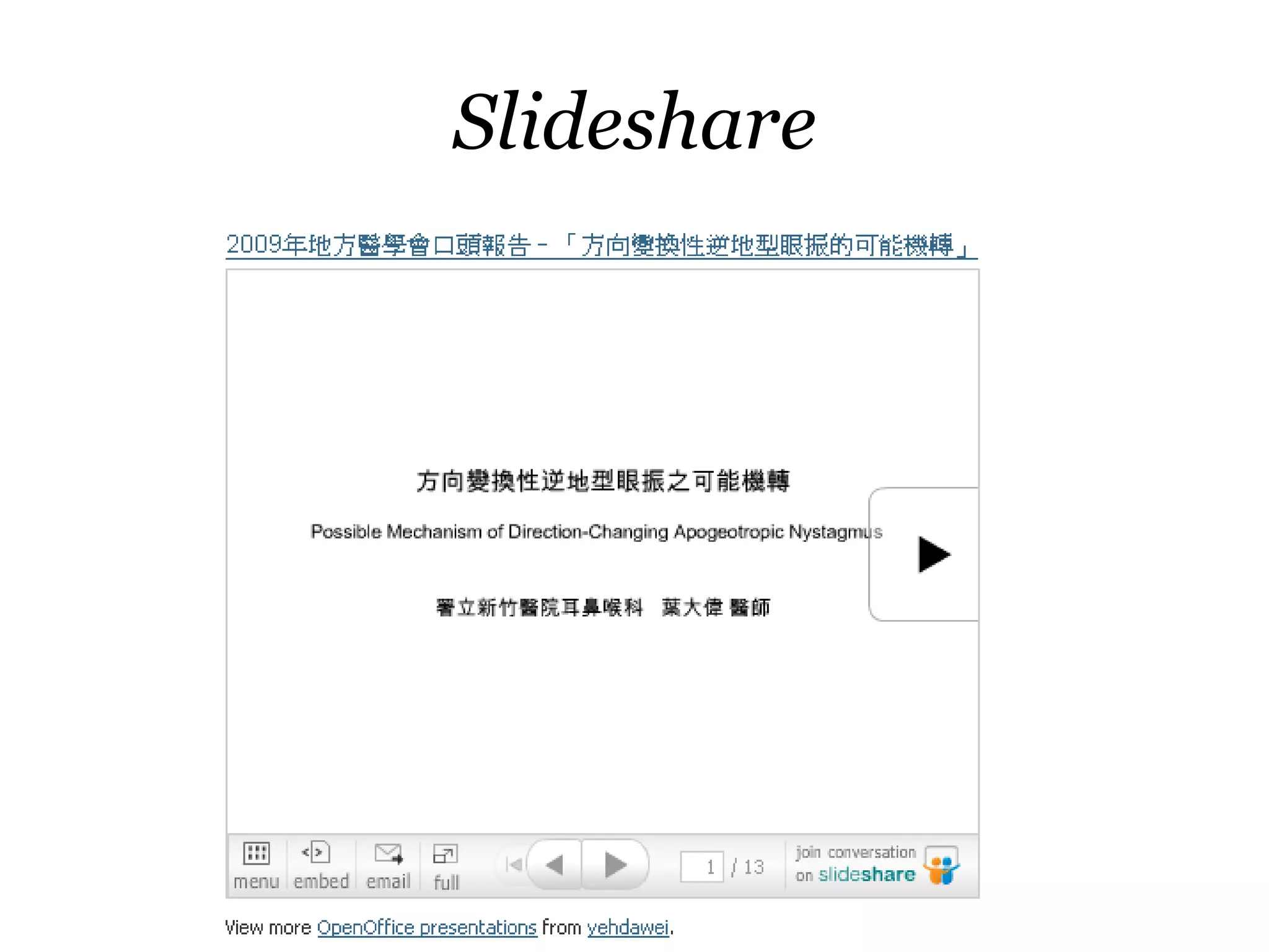 Slideshare
 