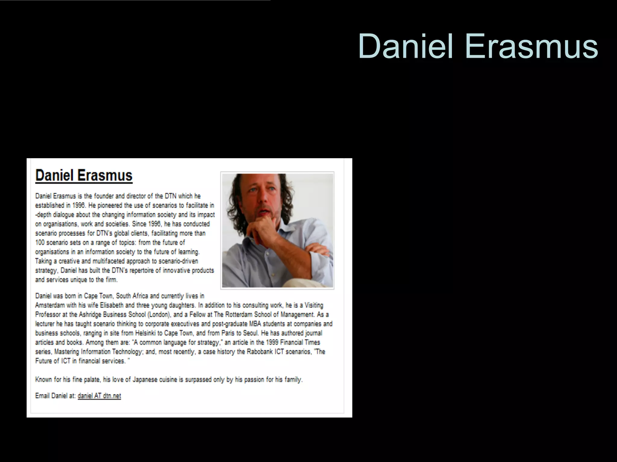 Daniel Erasmus



Guru 3
The Leadership
in Your World !
 