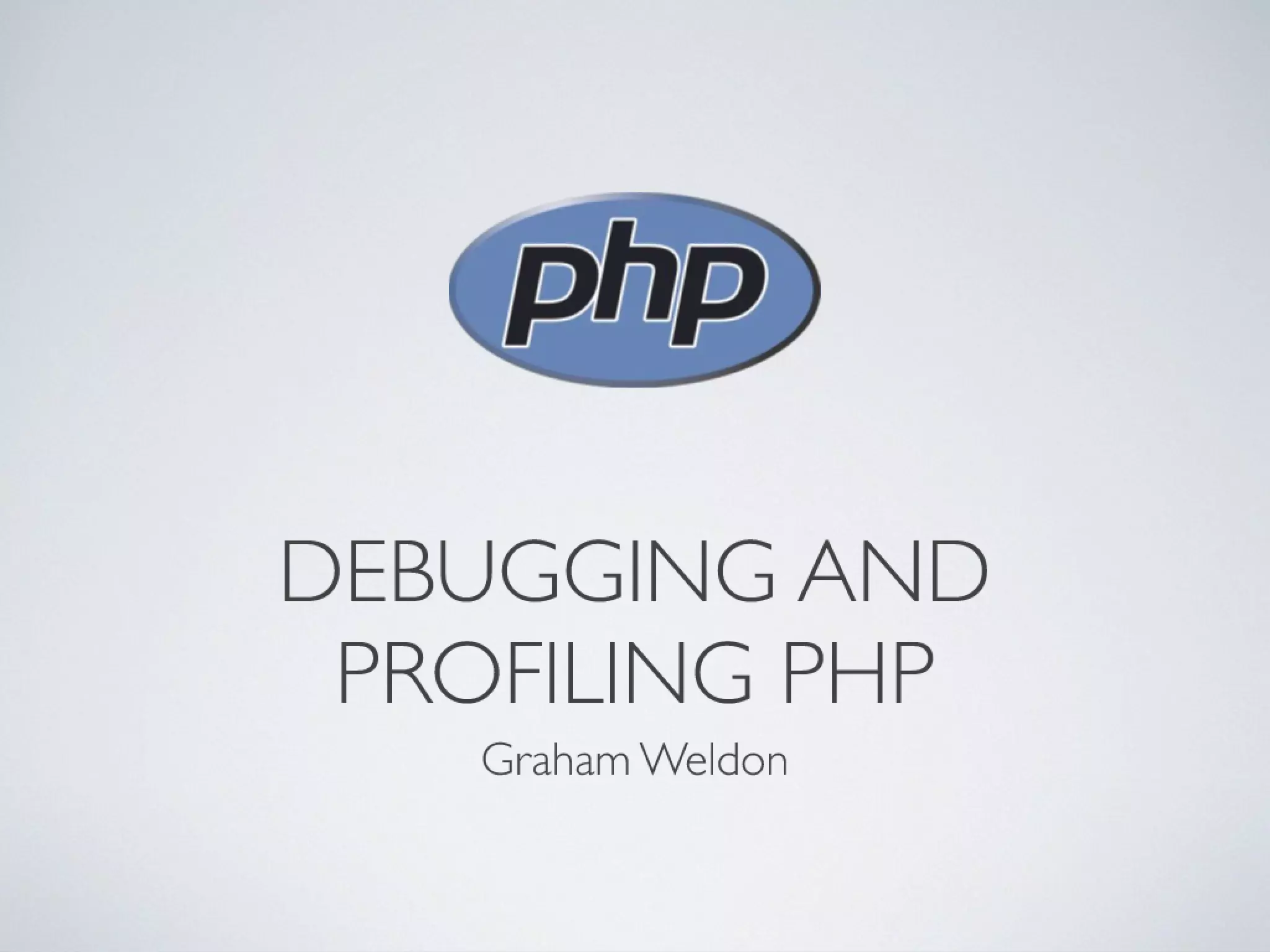 Debugging and Profiling PHP