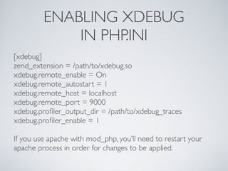 Debugging and Profiling PHP