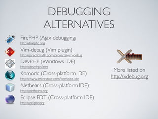 Debugging and Profiling PHP