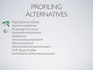 Debugging and Profiling PHP