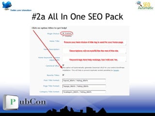 #2a All In One SEO Pack
 