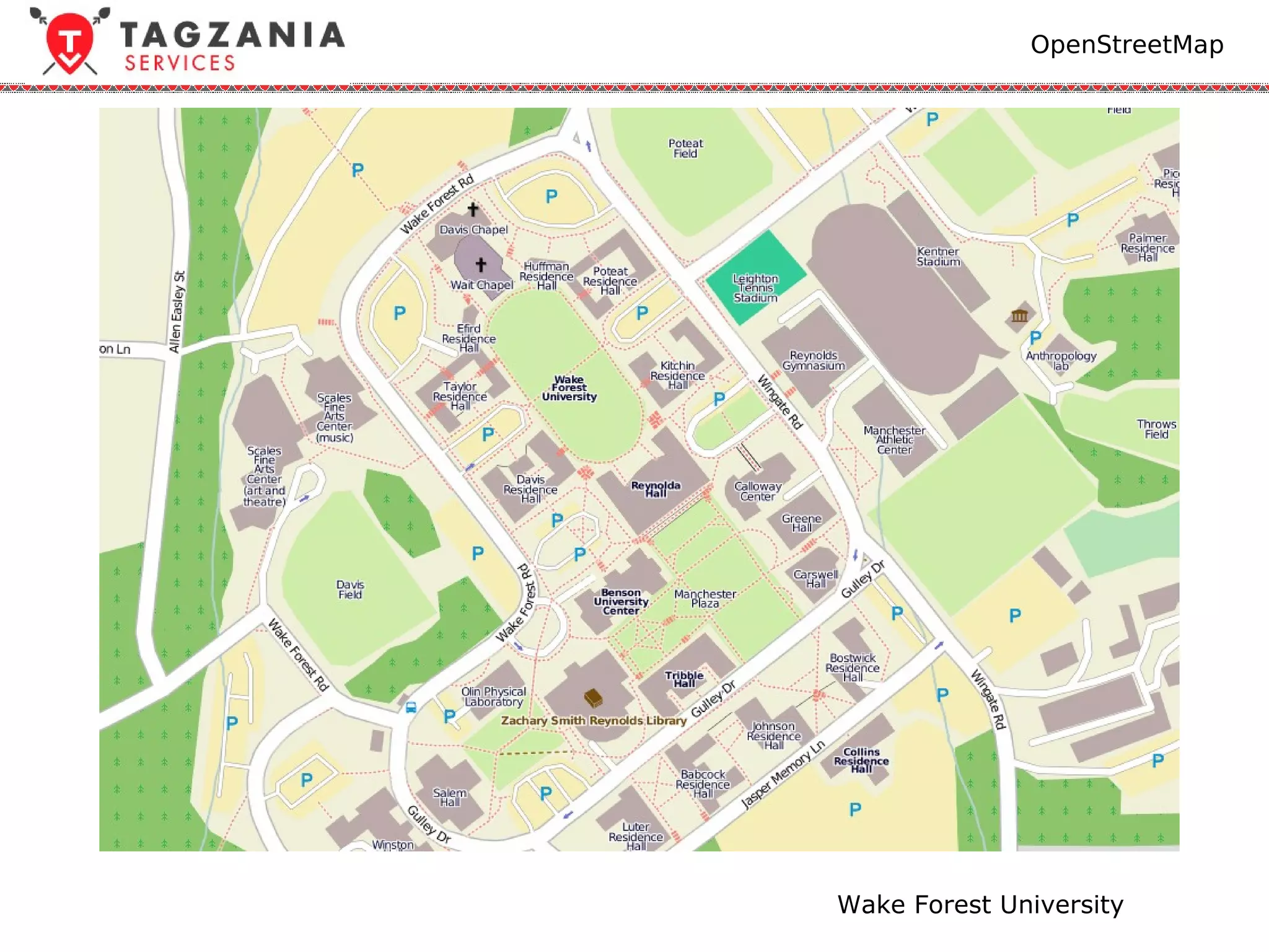 OpenStreetMap




Wake Forest University
 