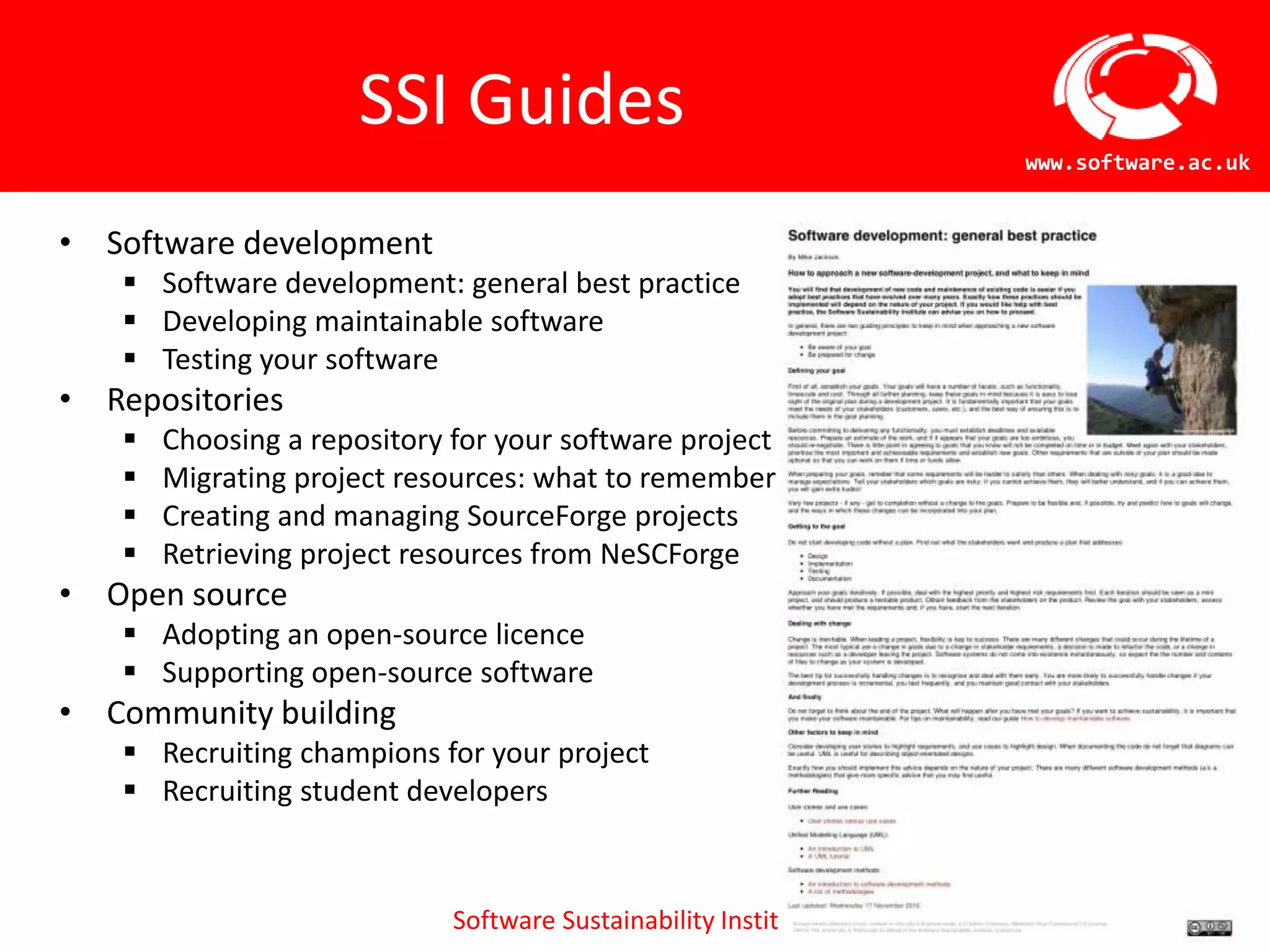Funded by EPSRC for 5 years, 9.5 FTE, £4.2 million, !st June 2010 – 31st May 2015