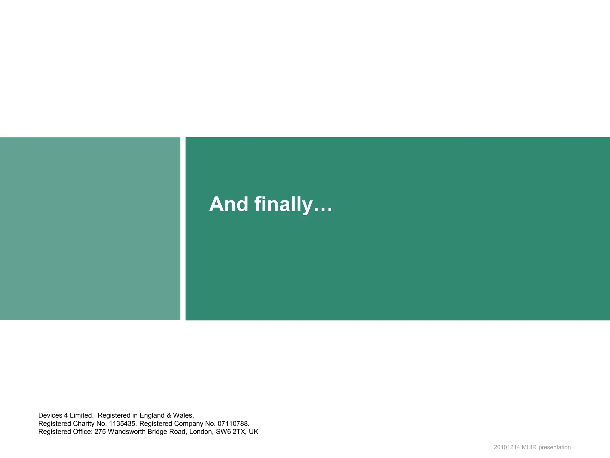 What devices are health professionals using…What is the brand of your mobile phone handset?  