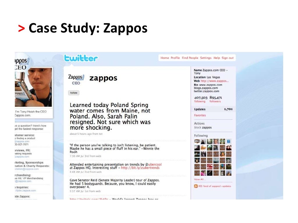 zappos case study assignment