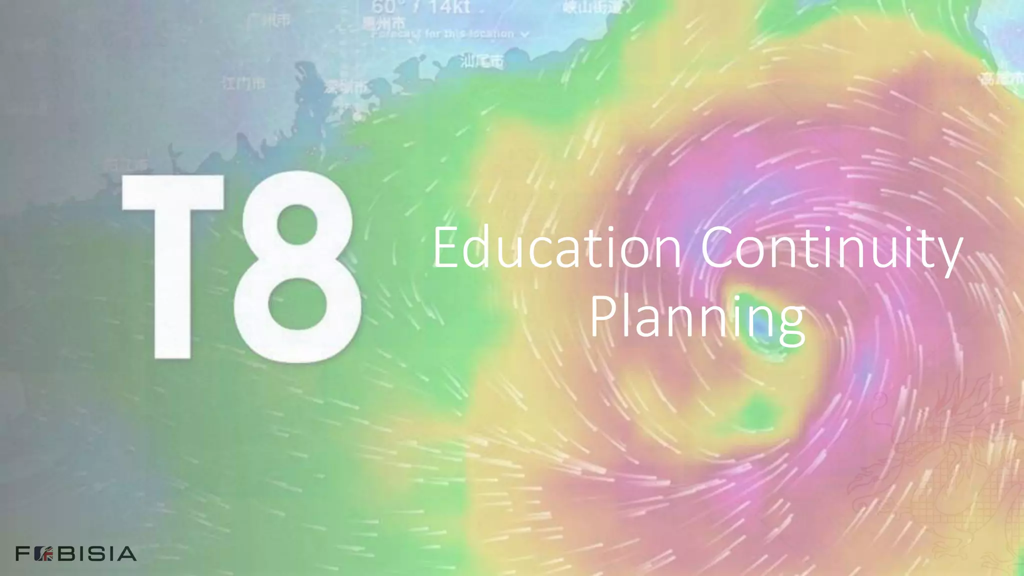 Education Continuity
Planning
 