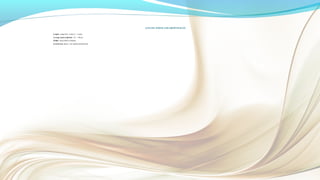 LENGTH, WIDTH AND GROWTH RATE
Length : range from <1mm to > 1 meter.
Average uncut scalp hair : 25 – 100 cm.
Width : from 0.005 to 0.06mm.
Growth rate: about 1 cm/ month (terminal hair).
 