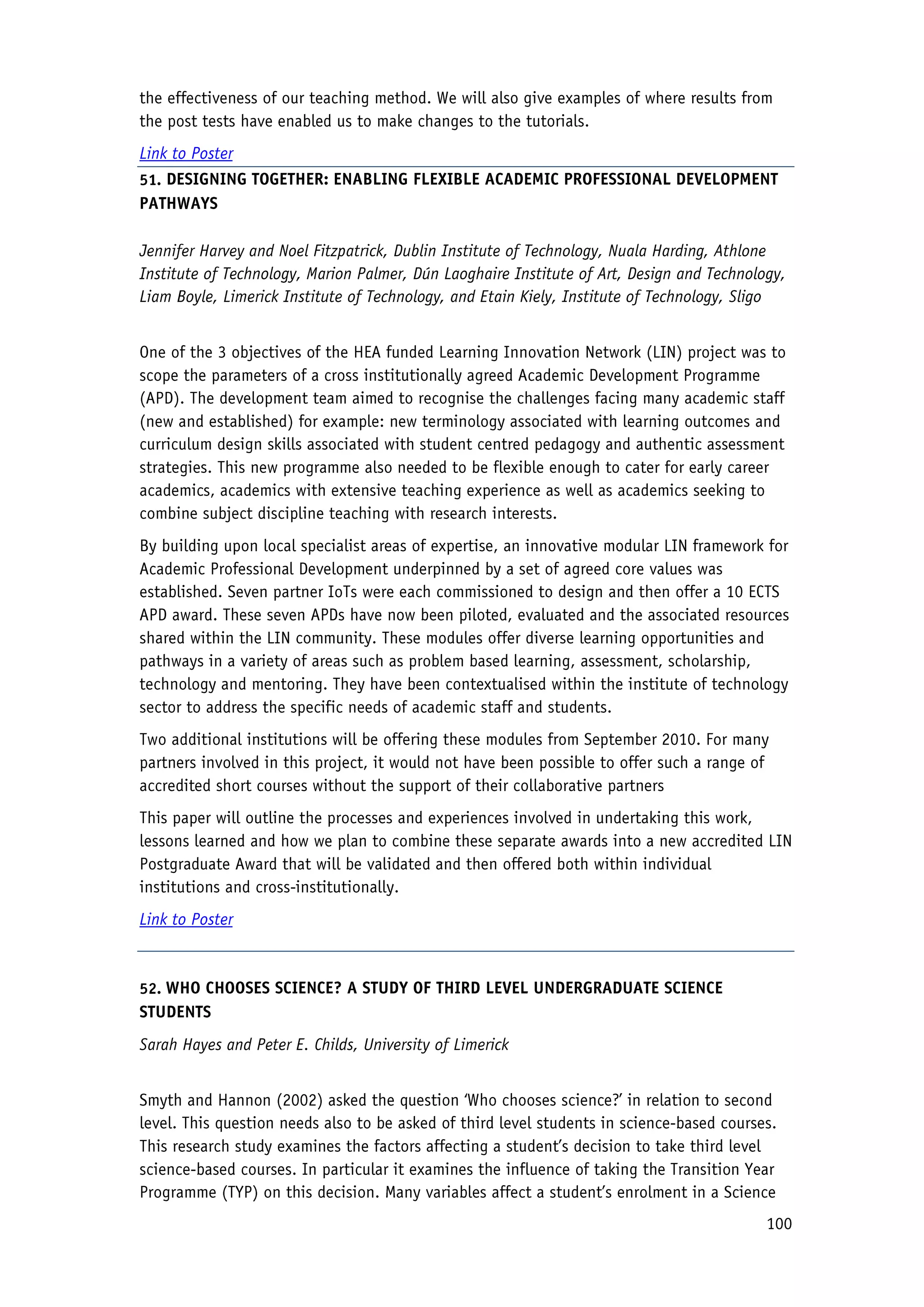 2010 Conference Proceedings - Flexible Learning