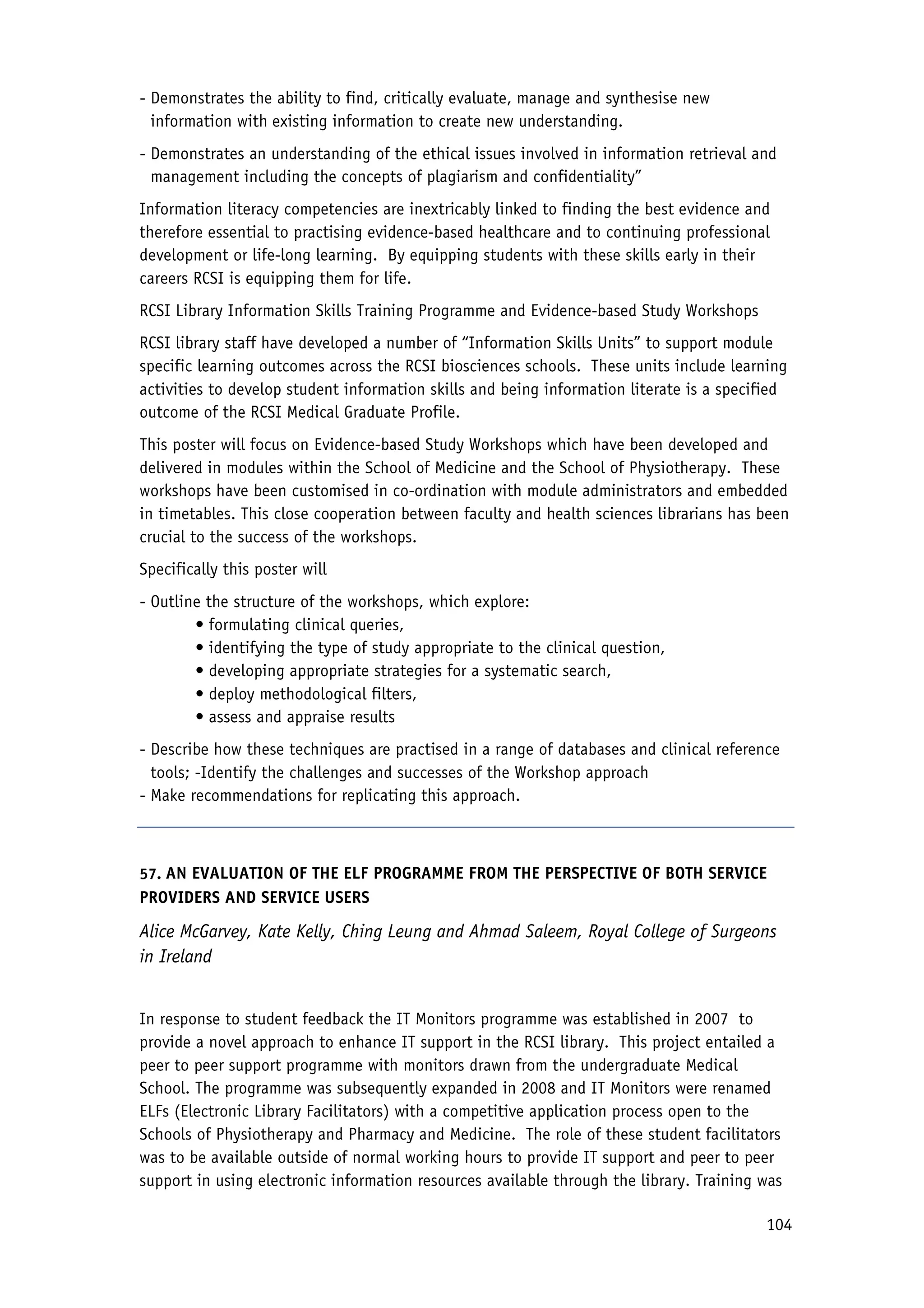 2010 Conference Proceedings - Flexible Learning