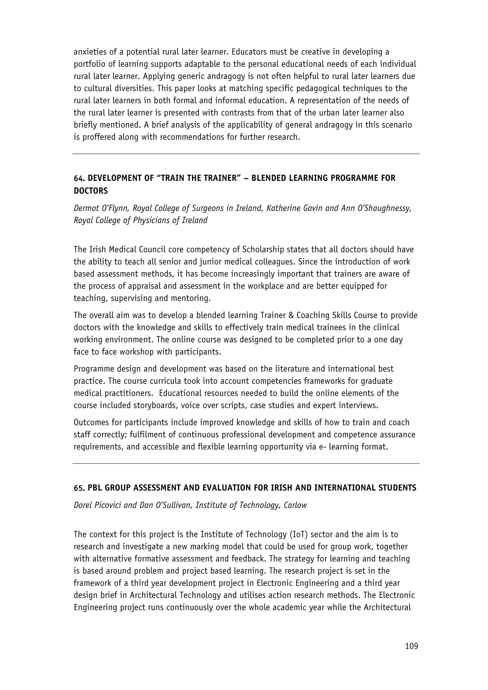 2010 Conference Proceedings - Flexible Learning