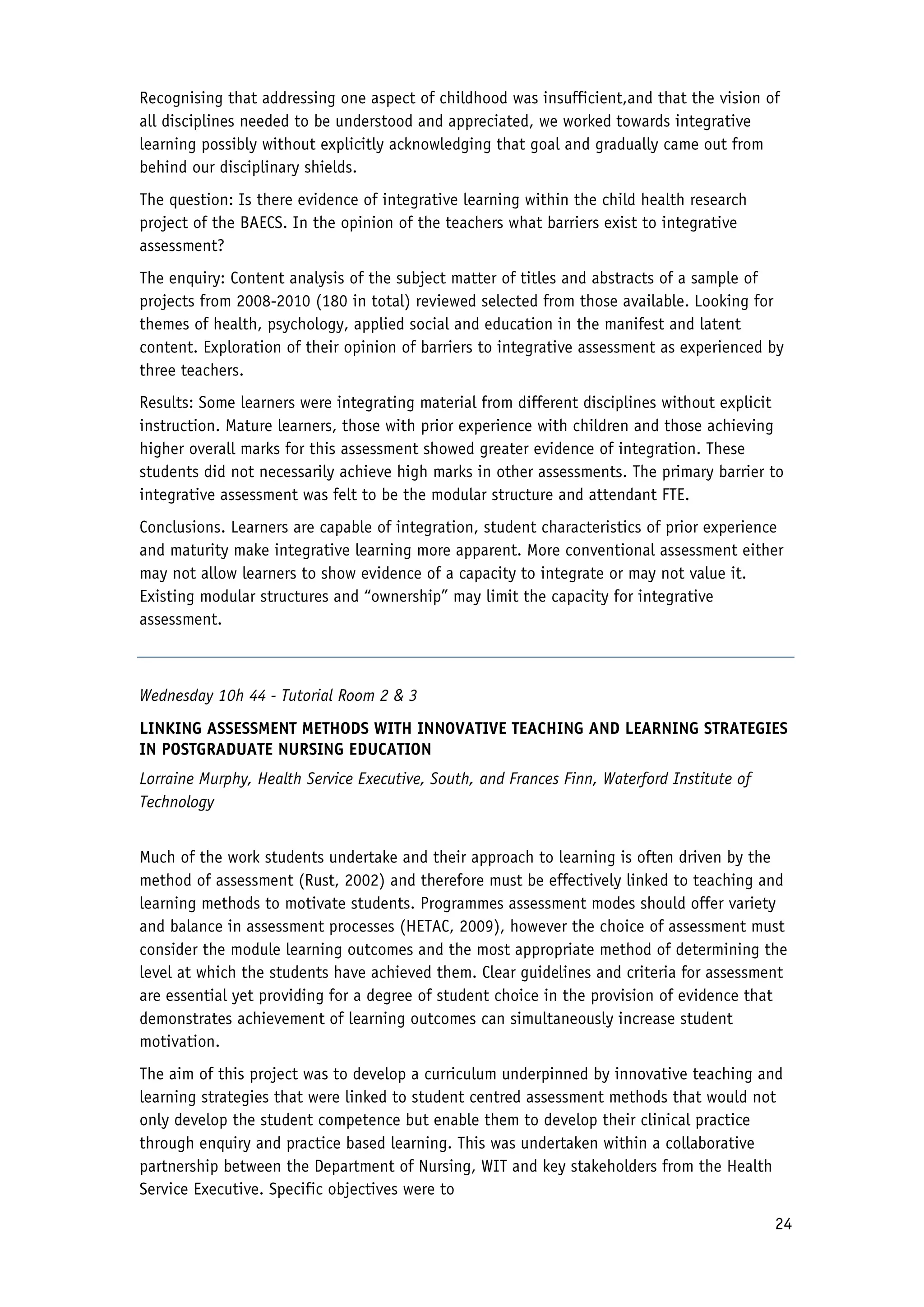 2010 Conference Proceedings - Flexible Learning