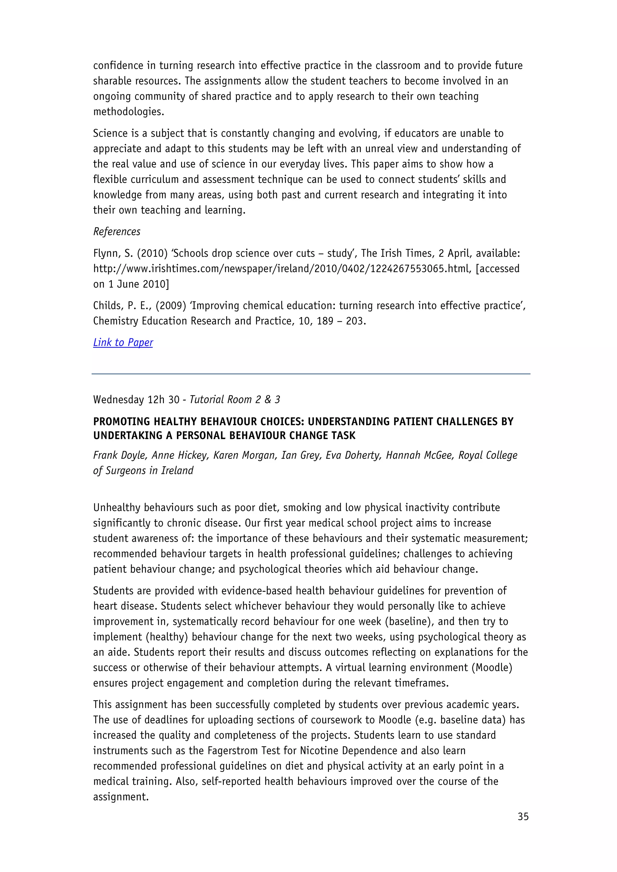 2010 Conference Proceedings - Flexible Learning