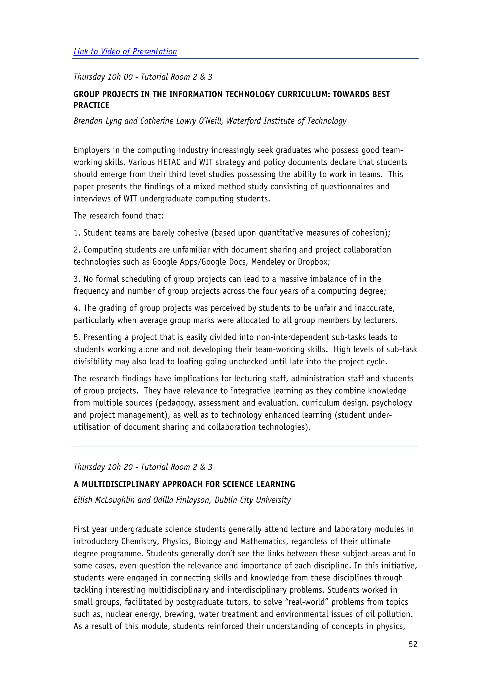 2010 Conference Proceedings - Flexible Learning