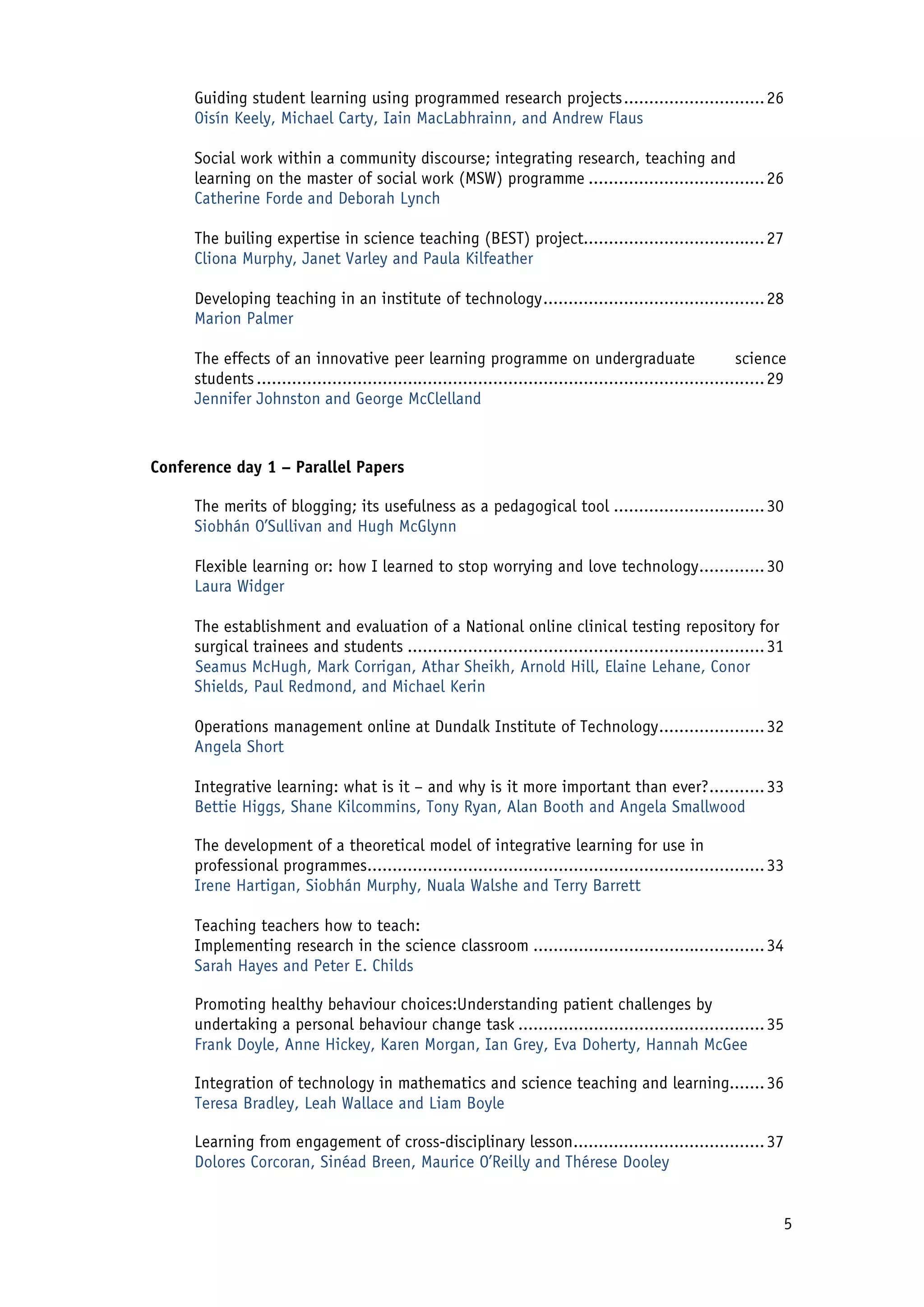 2010 Conference Proceedings - Flexible Learning