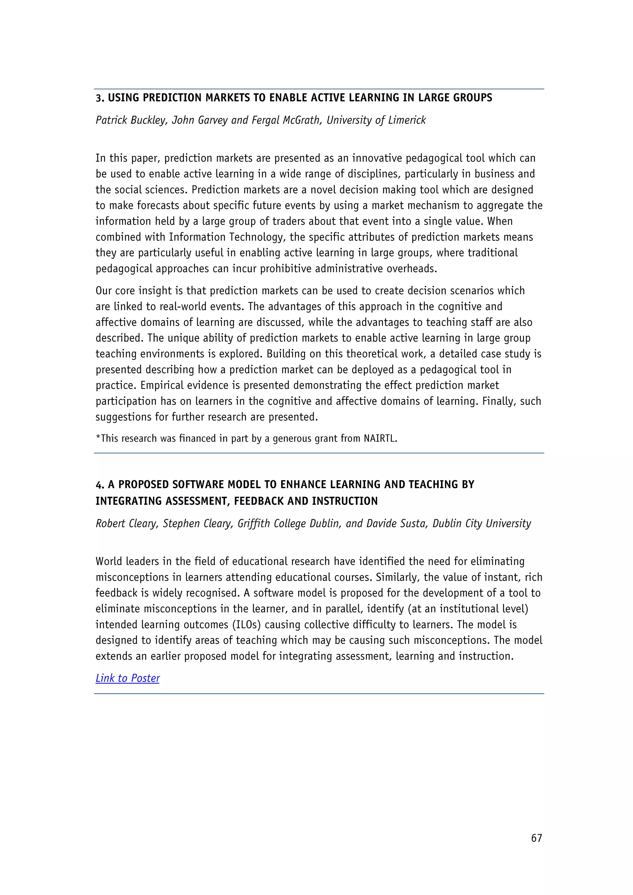 2010 Conference Proceedings - Flexible Learning