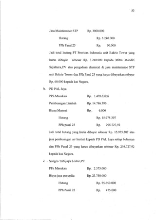 PERLAKUAN AKUNTANSI ATAS ATAS PEMUNGUTAN PPH PASAL 23 SEBAGAI WAPU DALAM UPAYA MEMENUHI KEPATUHAN KETENTUAN PERPAJAKAN 