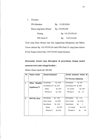 PERLAKUAN AKUNTANSI ATAS ATAS PEMUNGUTAN PPH PASAL 23 SEBAGAI WAPU DALAM UPAYA MEMENUHI KEPATUHAN KETENTUAN PERPAJAKAN 