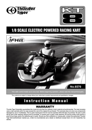 Manuale Kart KT8