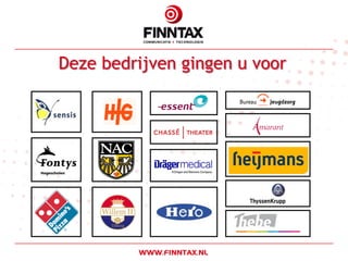 Deze bedrijven gingen u voor
 