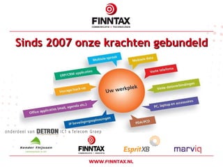 Sinds 2007 onze krachten gebundeld 