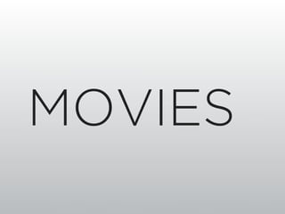 MOVIES
 