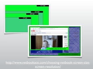 http://www.netbookace.com/choosing-netbook-screen-size-
                   screen-resolution/
 