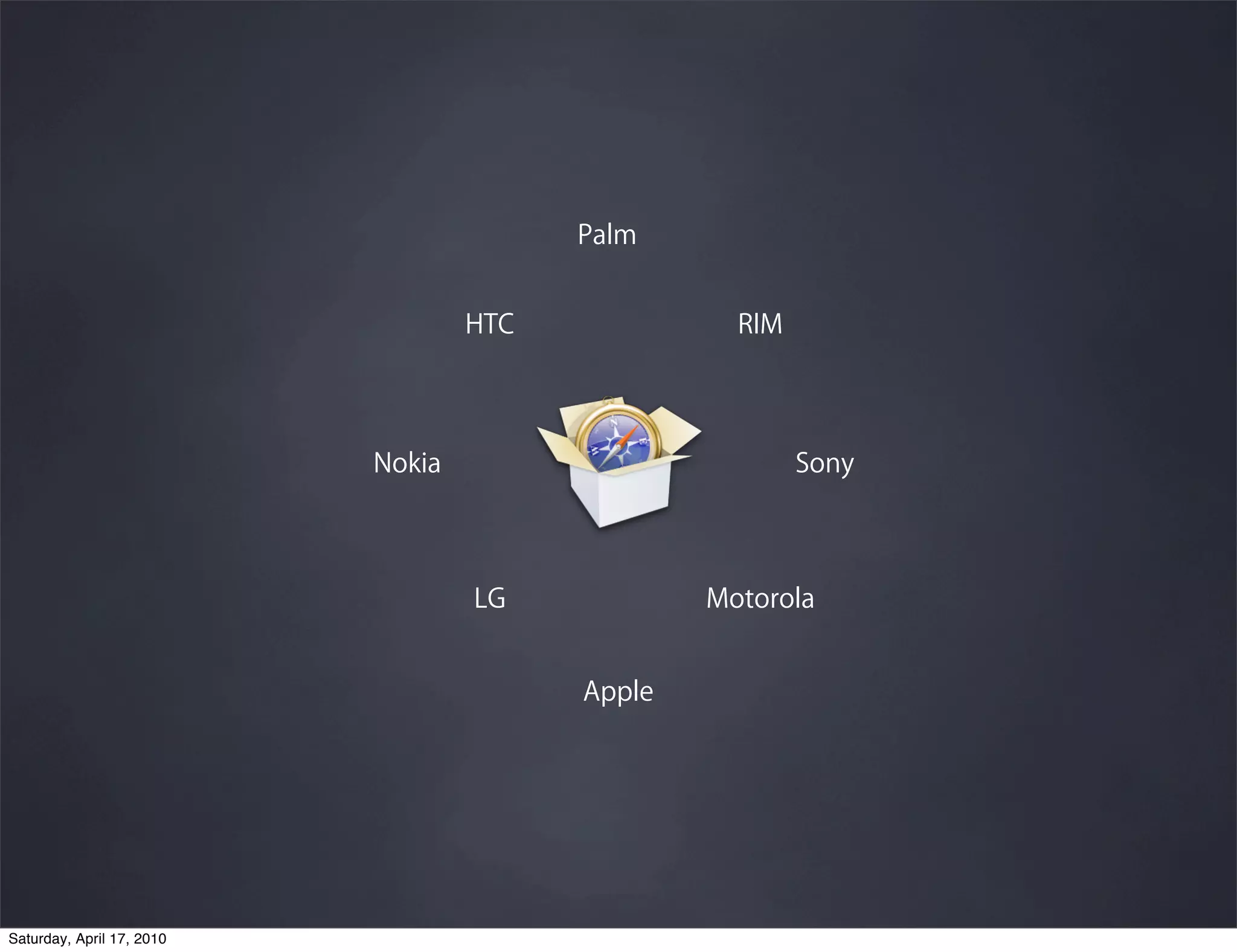 Saturday, April 17, 2010
 