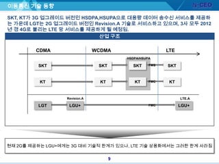 2010년 LGT, LG 데이콤, LG 파워콤 통합하여 LGU+ 출범무선기본료가계통신비 최대 50% 절감