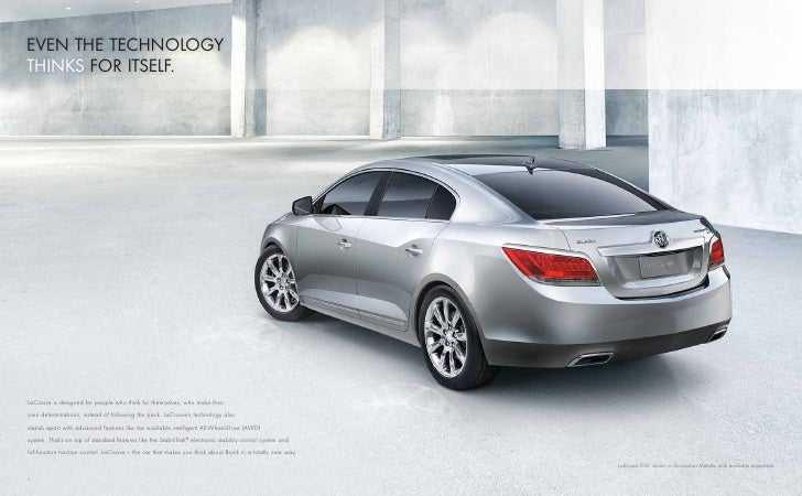 2010 Buick Lacrosse Brochure Dayton