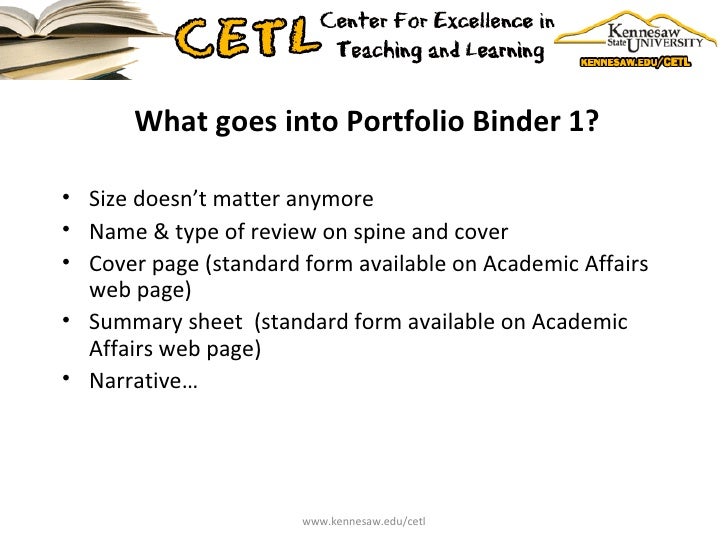 what goes on a cover page
