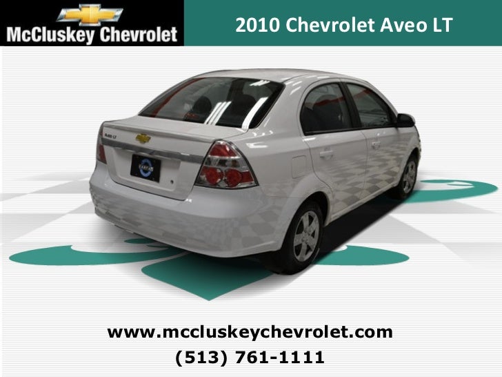 Used 2010 Chevrolet Aveo Lt Sedan At Your Chevy Cincinnati