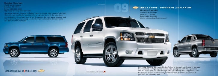 2010 Chevy Avalanche Houston, TX