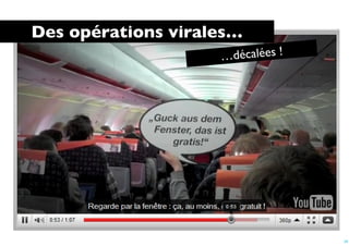 Des opérations virales…
                    …décalées !




                                  20
 