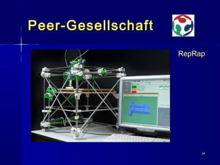 3434
Peer-GesellschaftPeer-Gesellschaft
RepRapRepRap
 