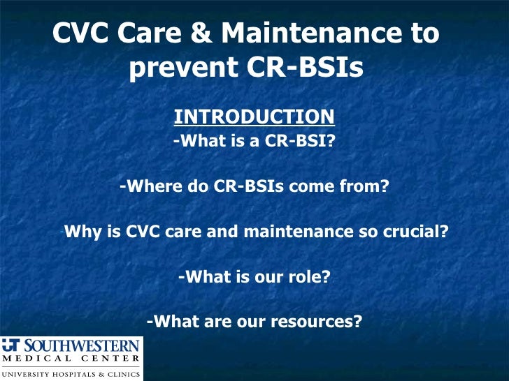 2010 Cv Annual Ed Central Line Care