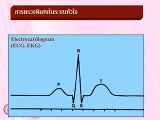 Electrocardiogram
(ECG, EKG)
การตรวจพิเศษในระบบหัวใจ
 