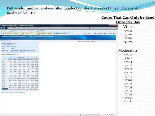 Medical Code Presentation