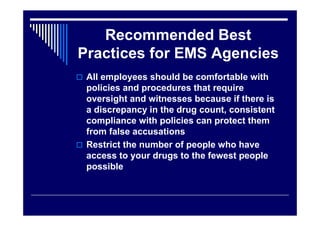 Managing Your Controlled Substances | PDF