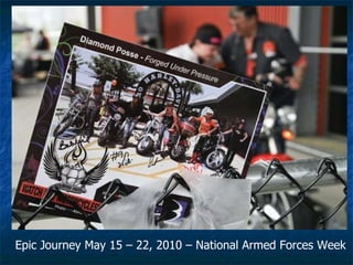 Epic Journey May 15 – 22, 2010 – National Armed Forces Week 