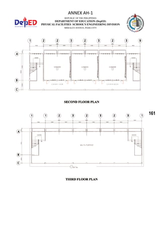 161
ANNEX AH-1
REPUBLIC OF THE PHILIPPINES
DEPARTMENT OF EDUCATION (DepED)
PHYSICAL FACILITIES SCHOOL’S ENGINEERING DIVISION
MERALCO AVENUE, PASIG CITY
 