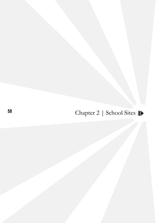 58 Chapter 2 | School Sites
 