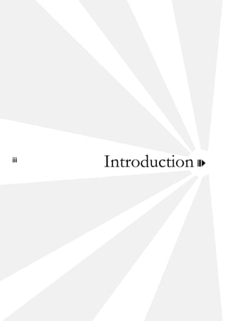 iii
Introduction
 