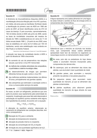 *azul75sab11*                                                                                  2010

Questão 36                                                                                      Questão 38
Os generaLV DEDL[RDVVLQDGRV GH SOHQR DFRUGR FRP R                                             $ $PpULFD VH WRUQDUD D PDLRU IRUoD SROtWLFD H ¿QDQFHLUD
Ministro da Guerra, declaram-se dispostos a promover                                            do mundo capitalista. Havia se transformado de país
uma ação enérgica junto ao governo no sentido de                                                devedor em país que emprestava dinheiro. Era agora
contrapor medidas decisivas aos planos comunistas                                               uma nação credora.
                                                                                                           HUBERMAN, L. +LVWyULD GD ULTXH]D GR KRPHP 5LR GH -DQHLUR =DKDU 
e seus pregadores e adeptos, independentemente
da esfera social a que pertençam. Assim procedem                                                Em 1948, os EUA lançavam o Plano Marshall, que
QR H[FOXVLYR SURSyVLWR GH VDOYDUHP R %UDVLO H VXDV                                              consistiu no empréstimo de 17 bilhões de dólares para
instituições políticas e sociais da hecatombe que se                                            que os países europeus reconstruíssem suas economias.
PRVWUD SUHVWHV D H[SORGLU                                                                      Um dos resultados desse plano, para os EUA, foi
         $WD GH UHXQLmR QR 0LQLVWpULR GD *XHUUD  %21$9,'(6 3 AMARAL, R.
    7H[WRV SROtWLFRV GD KLVWyULD GR %UDVLO, Y  %UDVtOLD 6HQDGR )HGHUDO  DGDSWDGR 