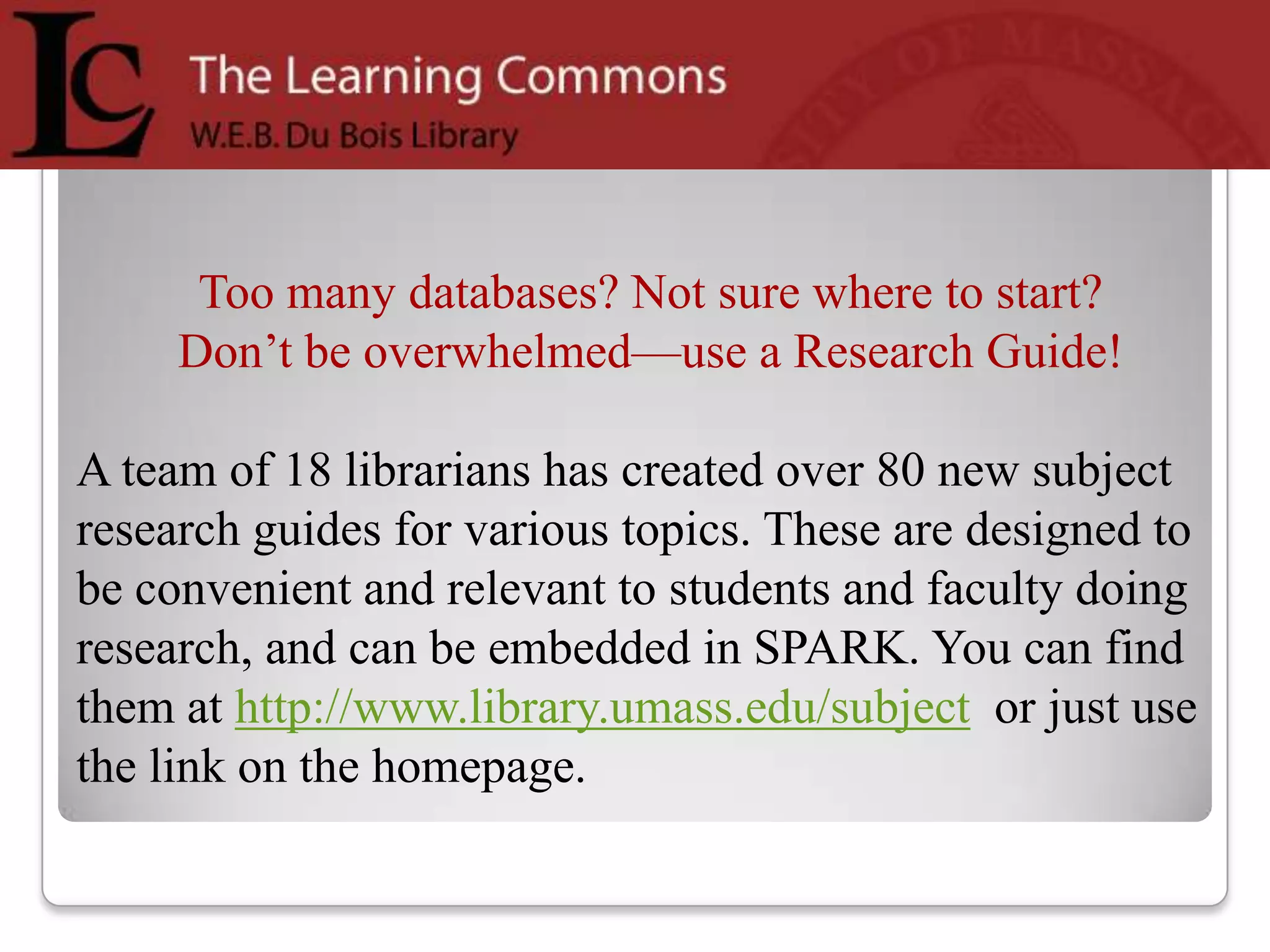 During a FIRE ALARMwhat do I do with a LIBRARY LAPTOP?IF YOU CANNOT CARRY IT:Leave the laptop where it is.Once you are safe, call (413)545-2358IF YOU CAN CARRY IT: Bring the laptop with you.Return it within 4 hours of the Library reopening.If you cannot return it within 4 hours:Contact the Reserve Office at (413) 545-2358  or  appealsrmm@library.umass.eduIf you follow these instructions, late fees will be waived.YOUR SAFETY IS OUR PRIORITY     Leave as quickly as possible