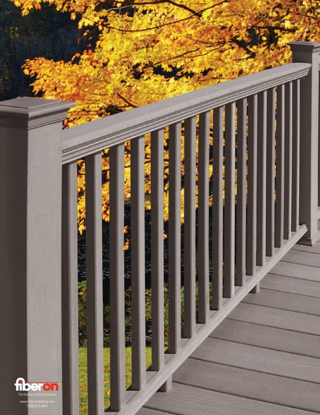 2010 fiberon decking railing brochure PDF
