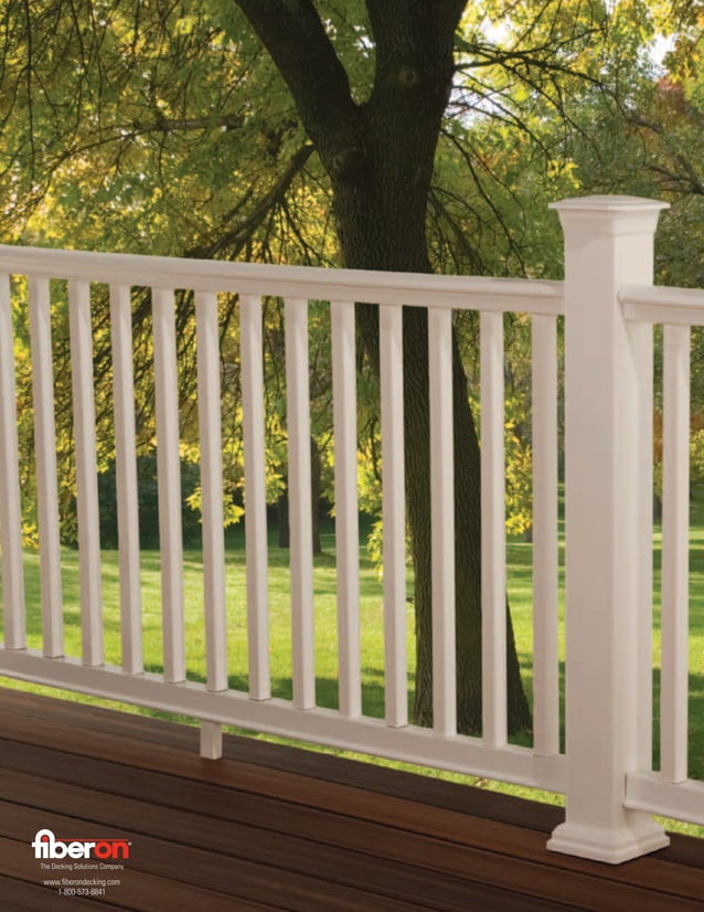 2010 fiberon decking railing brochure PDF