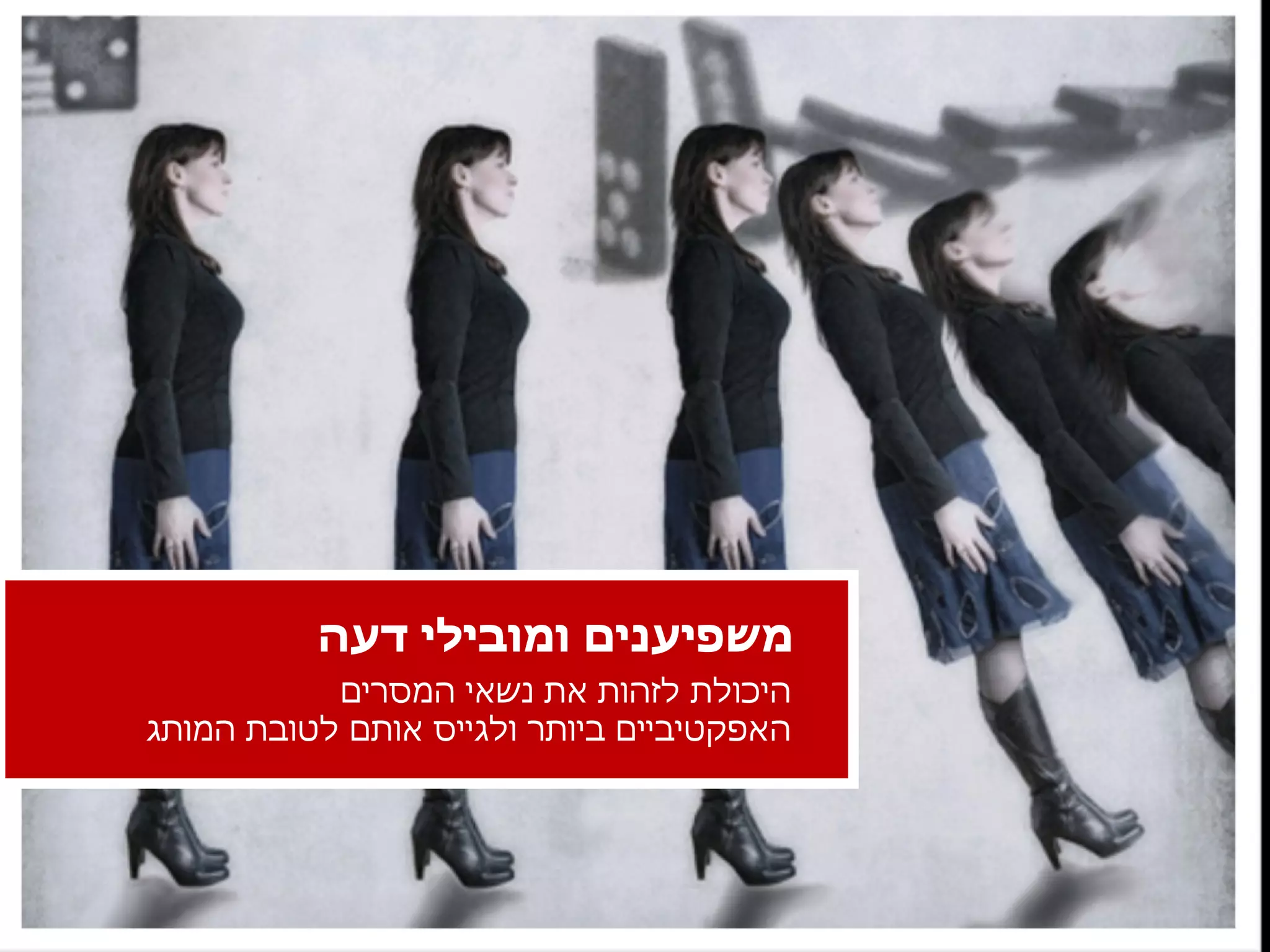 משפיענים ומובילי דעה היכולת לזהות את נשאי המסרים  האפקטיביים ביותר ולגייס אותם לטובת המותג 