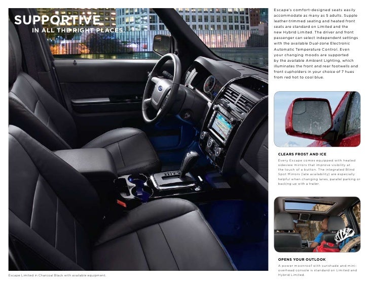 2010 Ford Escape Brochure From Capital Ford In Raleigh
